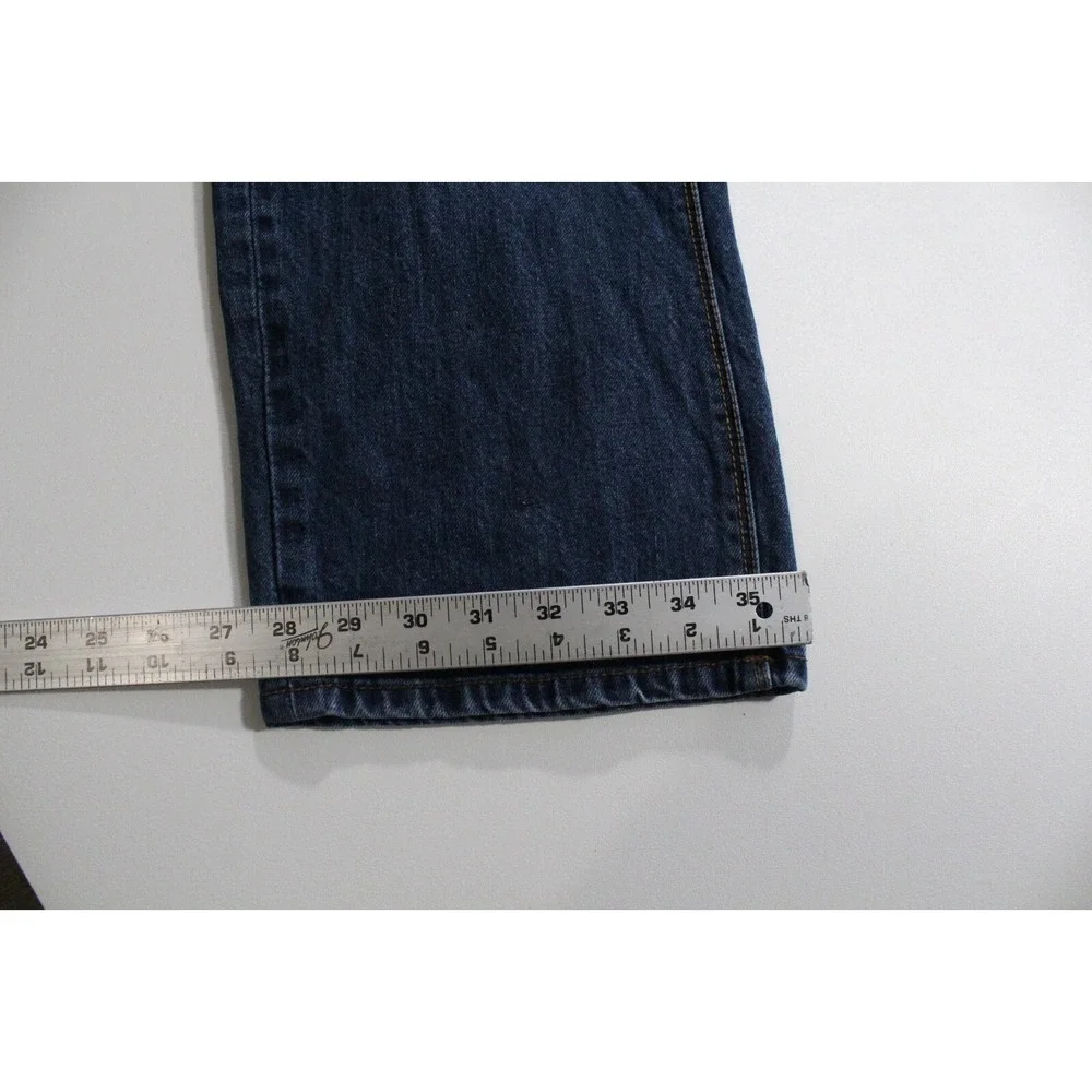 KVL Original Denim Men's Blue‎ Jeans 36x33 (Tag 36x34) Dark Wash